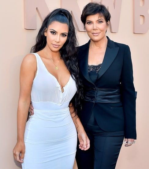 Kim Kardashian Mutter