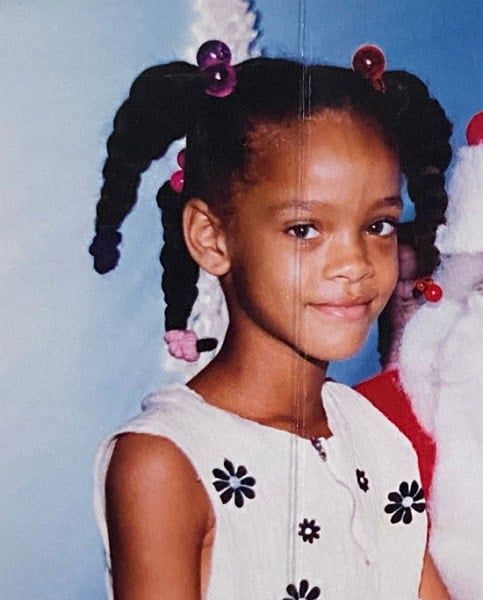 Rihanna Kindheitsbild
